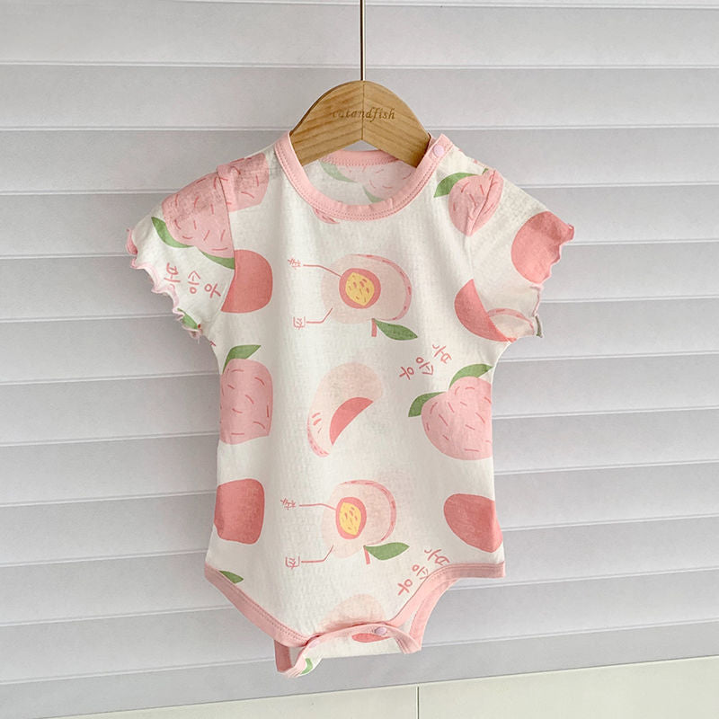 Filles Triangle à manches courtes Housse Pajamas Sac Part Vêtements
