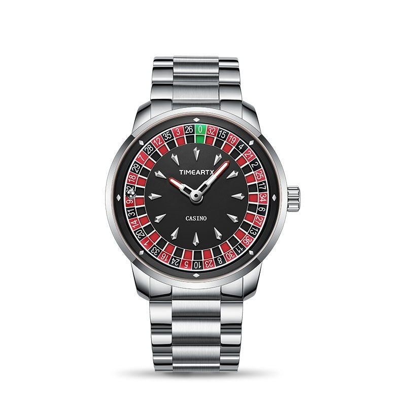 Montre Quartz à ceinture étanche à lumière unique