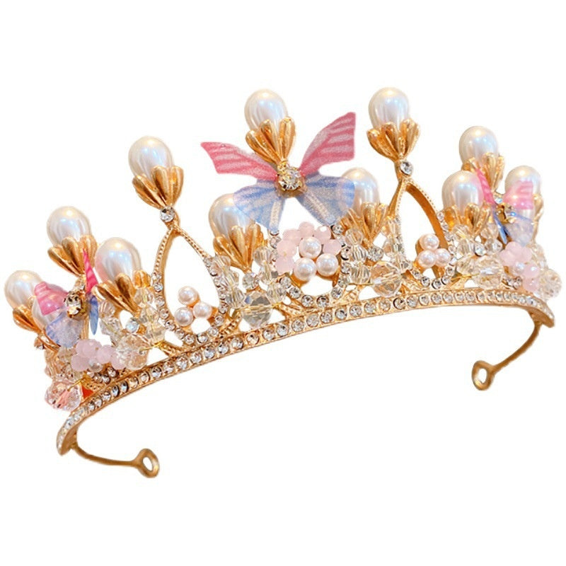 Clip de cheveux princesse couronne pour enfants
