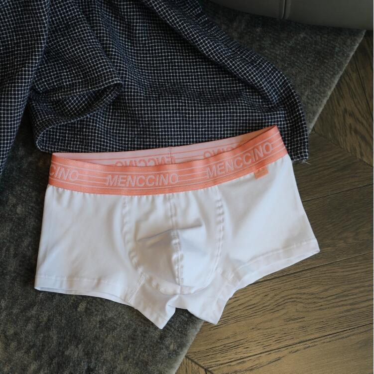 Sous-vêtements pour hommes Coton Solid Color Low Waist