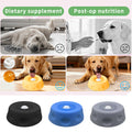 Dog liquide Lick Bow Dog Slow-Feeding Plate Non-dérapant Spheric Pet Licking Bow