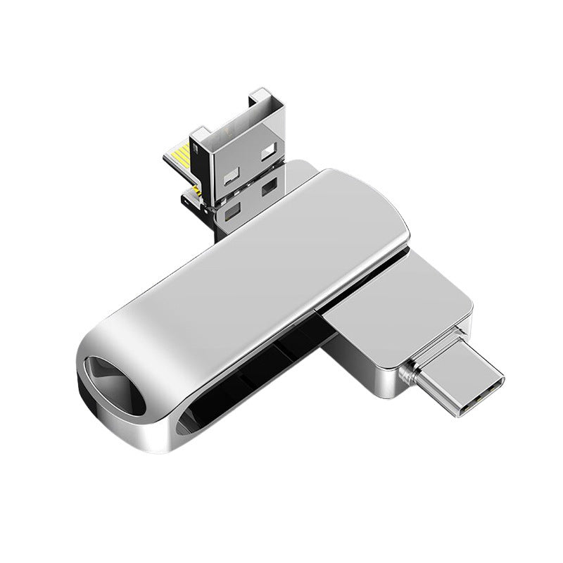 4-en-1 téléphone clé USB double usage pour les deux téléphones et ordinateurs