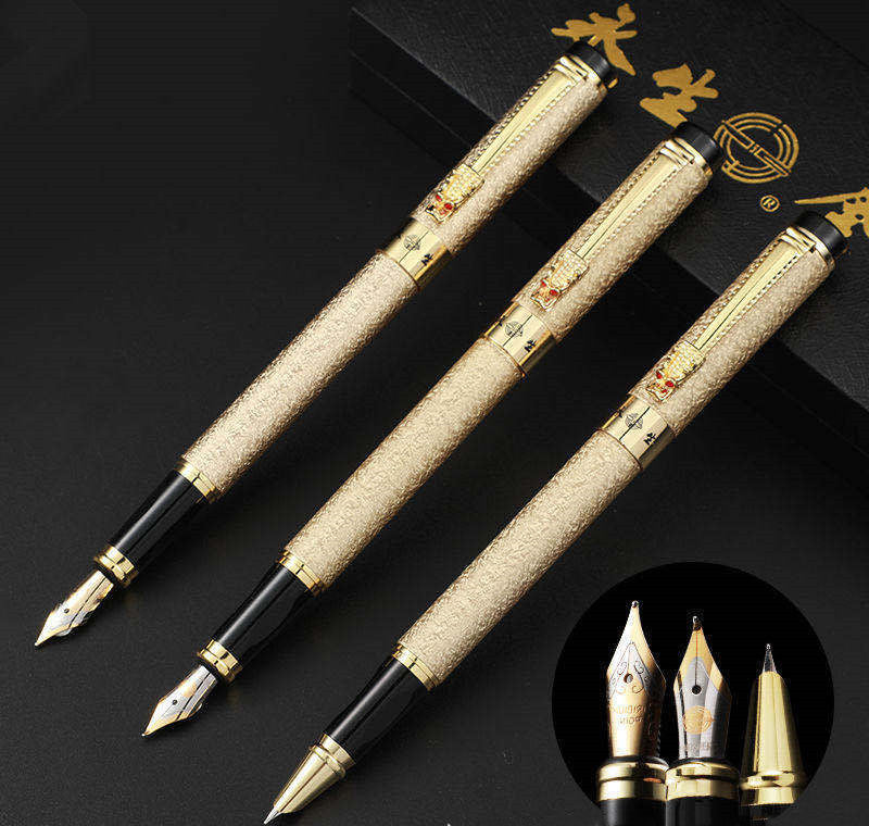 Robinet de fontaine Immortal stylo signature stylo bureau étudiant métal Iridium Nib