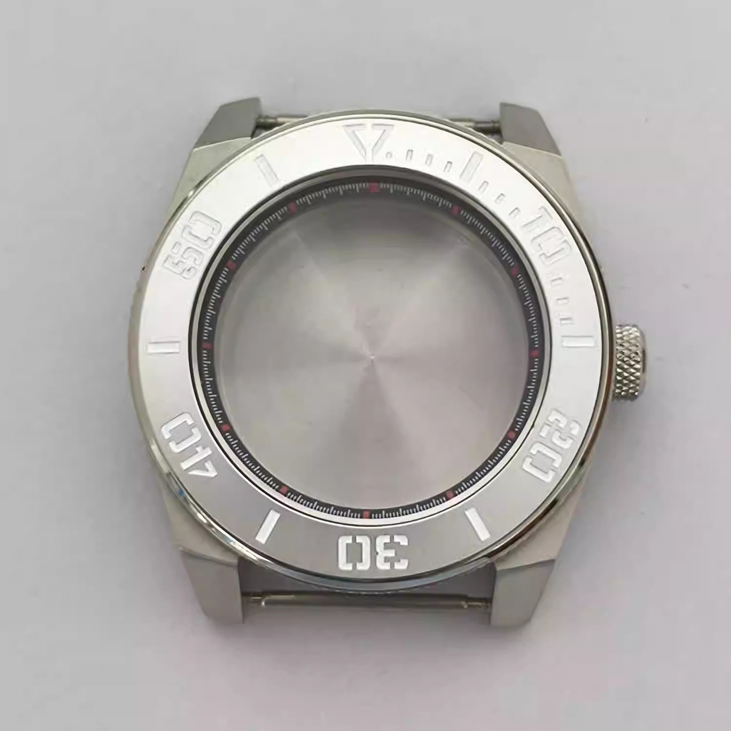 43mm 316 en acier inoxydable Lunette en aluminium