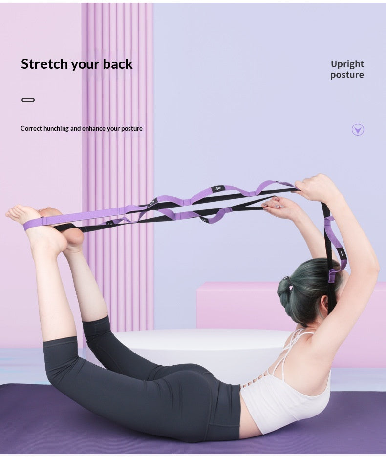 Spot Yoga Stretching Resistance Band Intérieur Soft Stretch Split Horse Training Rope Fitness