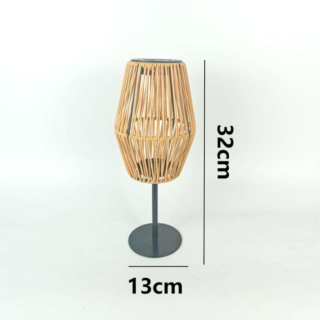 Lanterne de Rattan pour décoration de cour Et Ambiance