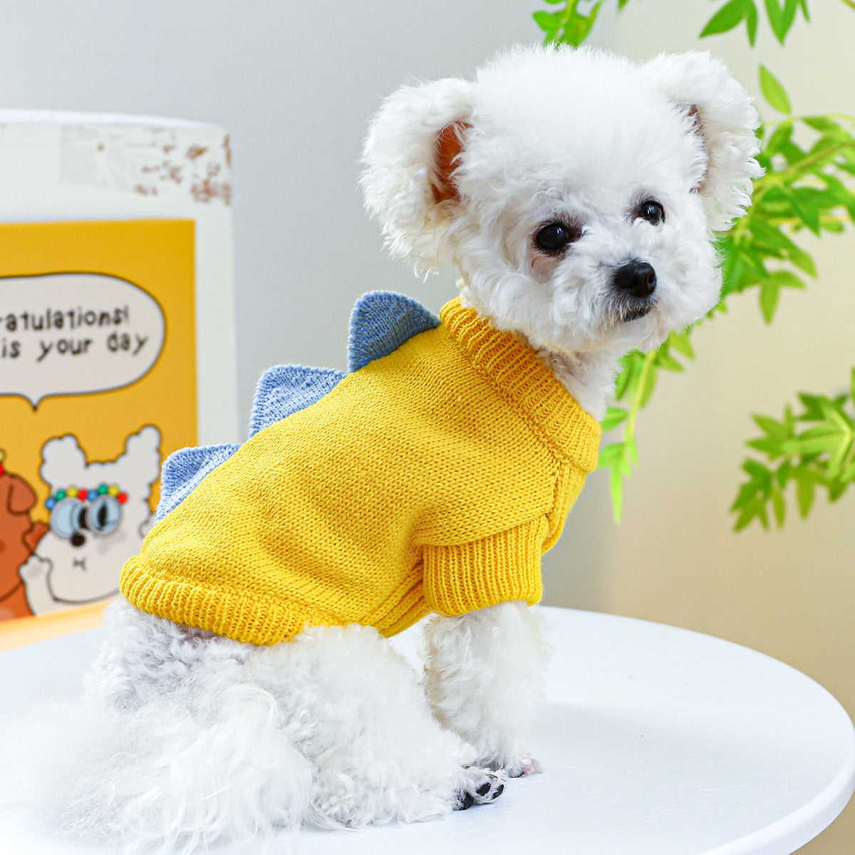 Vêtements de chien d'anneau d'animal chaud