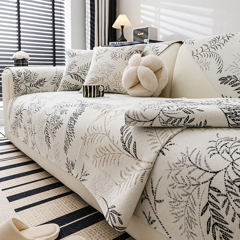 Coussin de canapé en cuir haut de gamme rétro, léger et luxueux