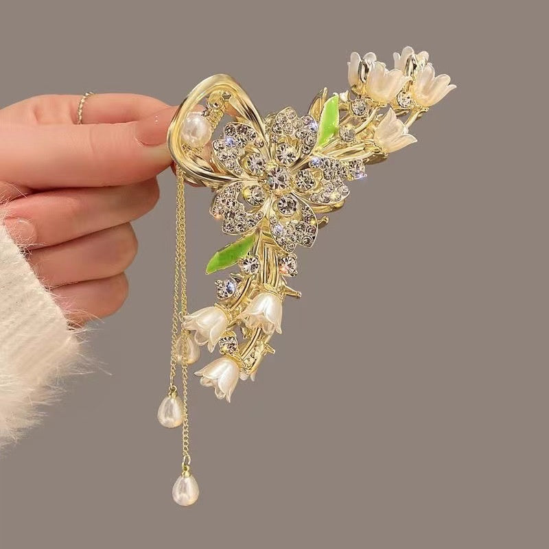 Mode pour femmes Grandes Barrettes à papillon