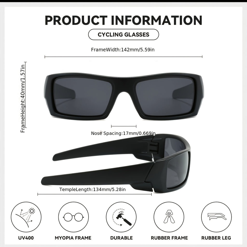 Lunettes de soleil 3 Pcs pour hommes