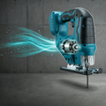 21V 300W Machine à couper le bois sans pinces Sciage électrique sans fil avec lame réglable Woo