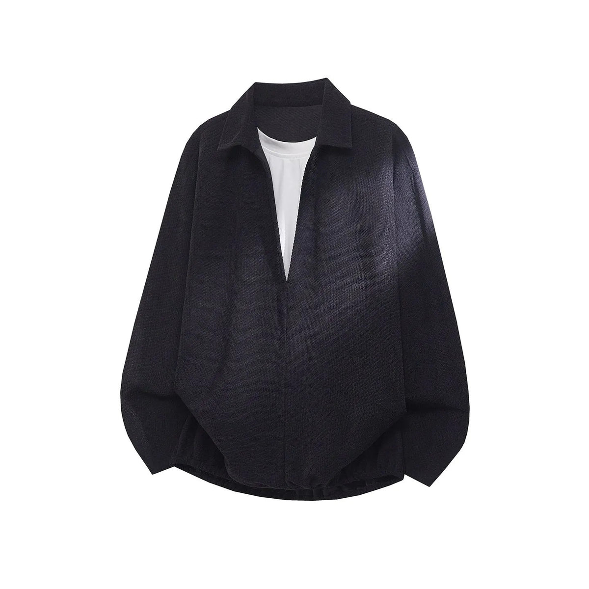 Deux faux capuches en chemise pour hommes