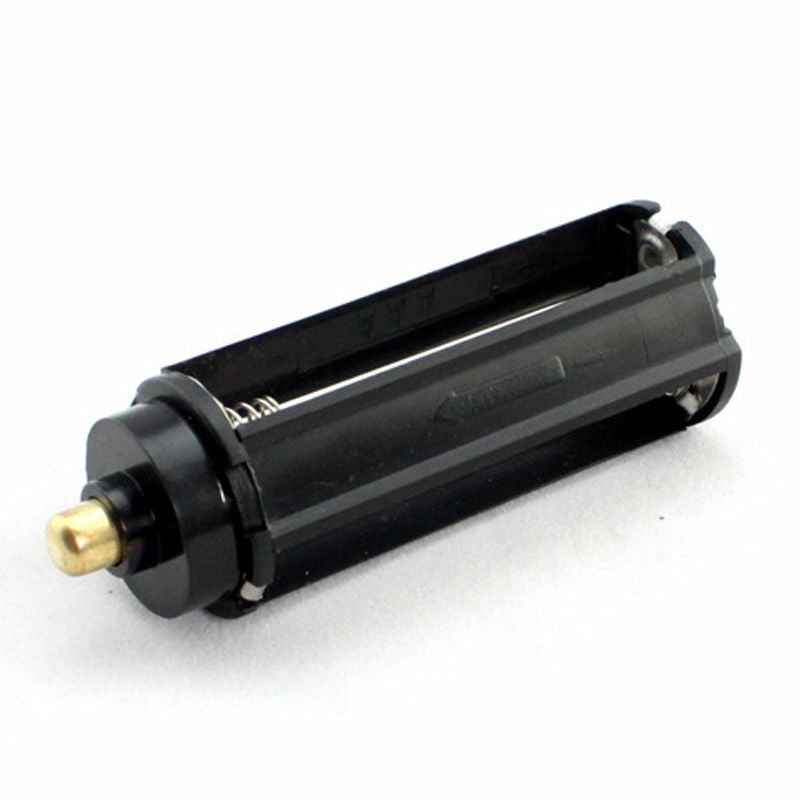 10pc 3 AAA Battery Holder Cylindrical Plastic Case for Round Circular Flashlight