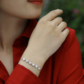 S925 Argent 2.6g Bracelet Bolo réglable