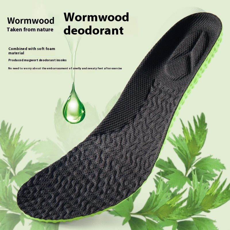 PU Argy Wormwood Air Coussin Sports Déodorant Semelle intérieure