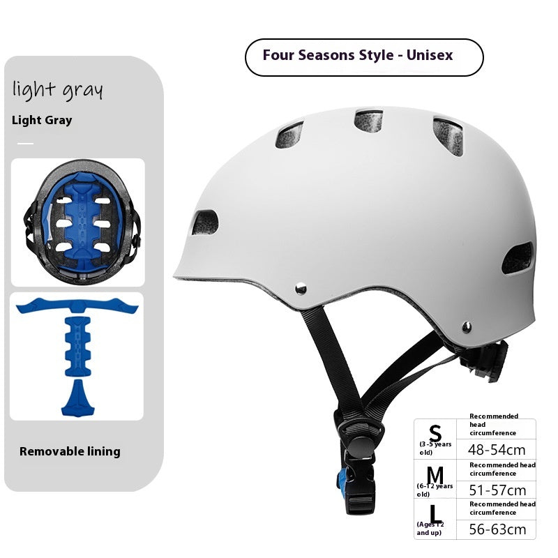 Enfants adultes Hip Hop Roller Patinage Skateboard Rafting Escalade Casque d'équitation