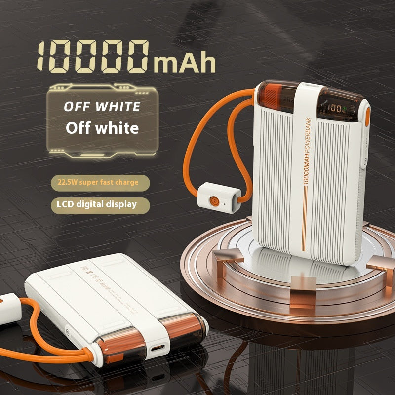 Avec câble Power Bank 225W Super Fast Charge Source d'alimentation portable