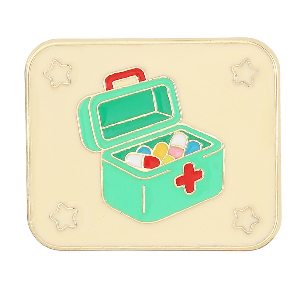 Cartoon créatif Medical Angel Brooch