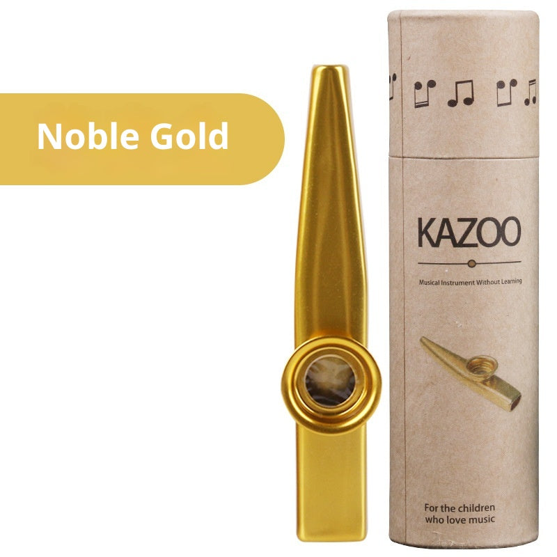 Débutant Kazoo Metal KAZOO Guitar Ukulele Petit Instrument