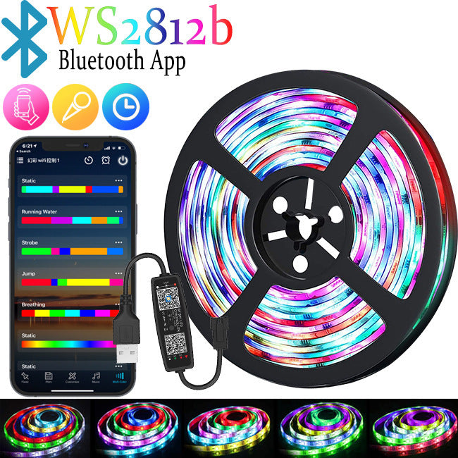 RGB Changement de couleur 5V Magic USB Bande lumineuse