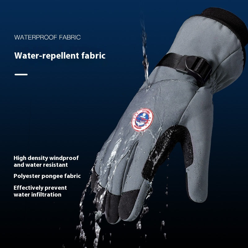 Gants d'équitation de sports d'hiver pour hommes