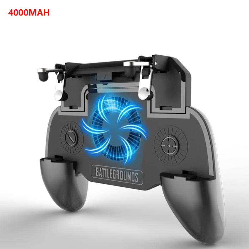 5 en 1 Contrôleur de jeu mobile avec Fan Plus PowerBank