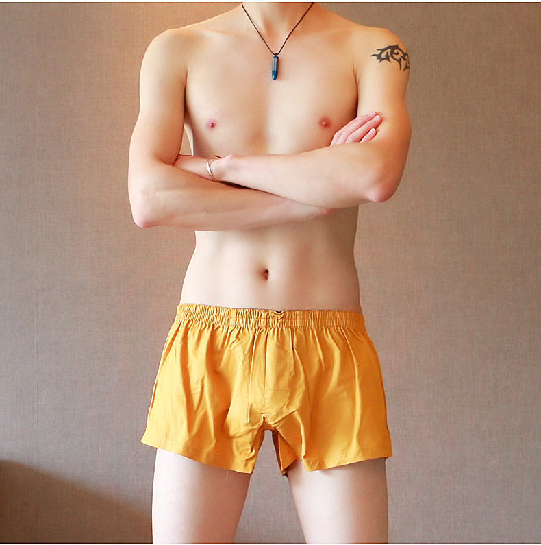 Sous-vêtements masculins Double couche Boxer antibactérien modal