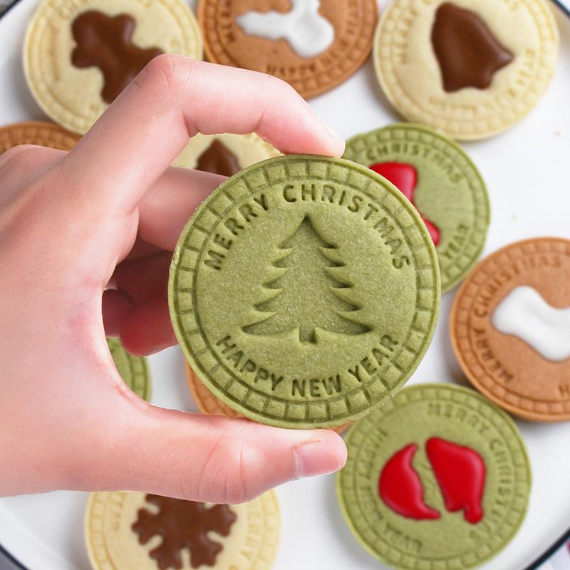 Set de cutter à biscuits de Noël 9 pièces