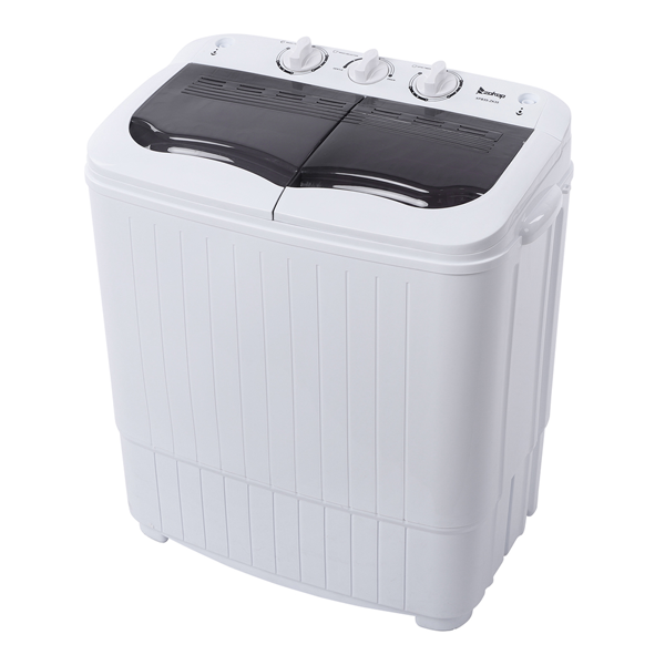 XPB35-ZK35 14,3lbs Machine semi-automatique de lavage du couvercle gris