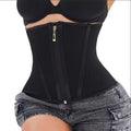 Femmes Waist Trainer Corset Zipper corps Shaper Tummy Control Underbust Cincher
