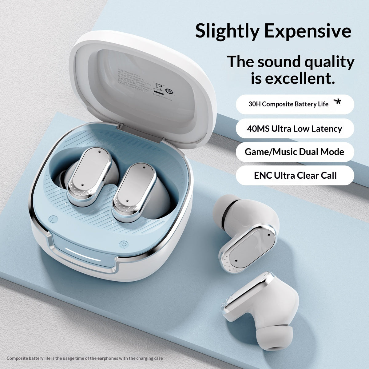 Wireless Bluetooth Earphone Hook Sport Wireless Headset