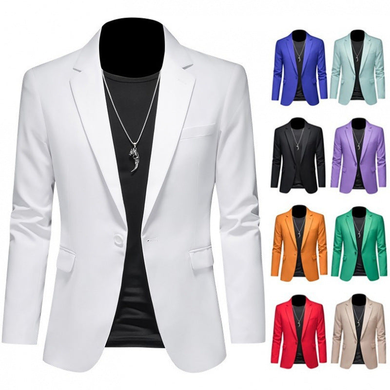 Veste homme à la mode plus-taille Slim-Fit