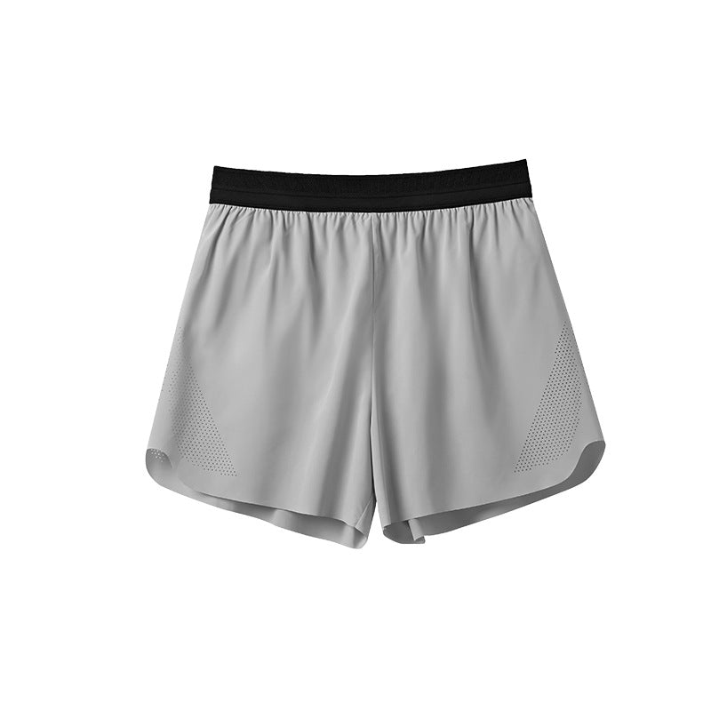 Short de course en deux pièces coupe laser Pantalon de fitness extérieur