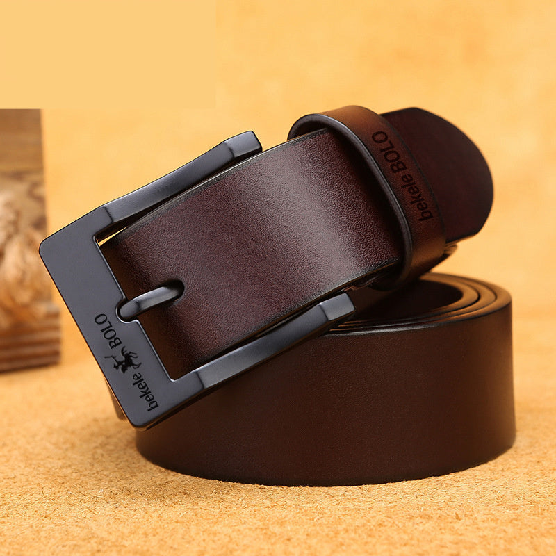 Ceinture d'épingle simple et polyvalente pour hommes
