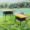 Table de pliage / table à manger en aluminium