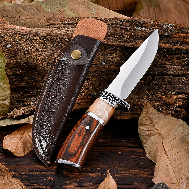 Wear-resistant outdoor knife for field use
