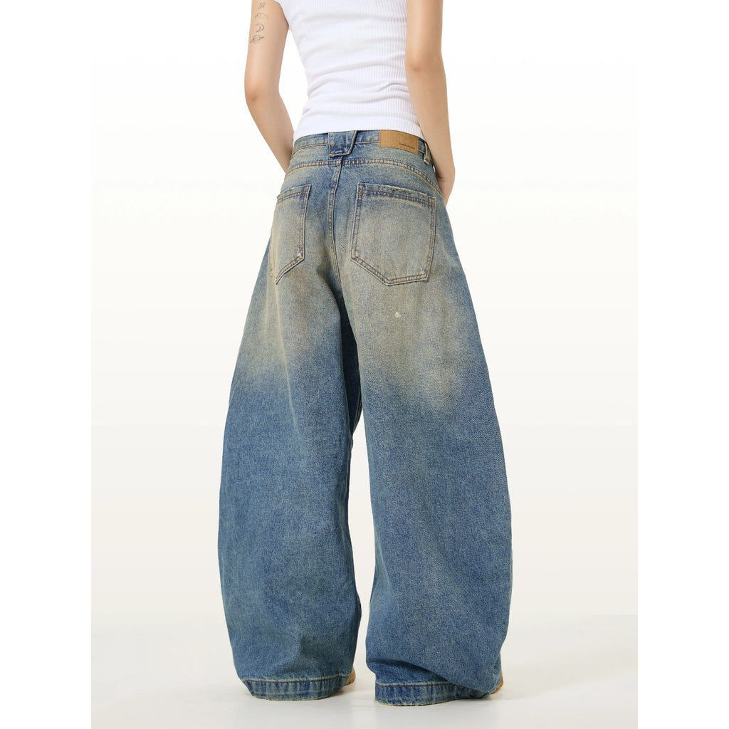 Rétro Détresse Scythe Jeans pour hommes