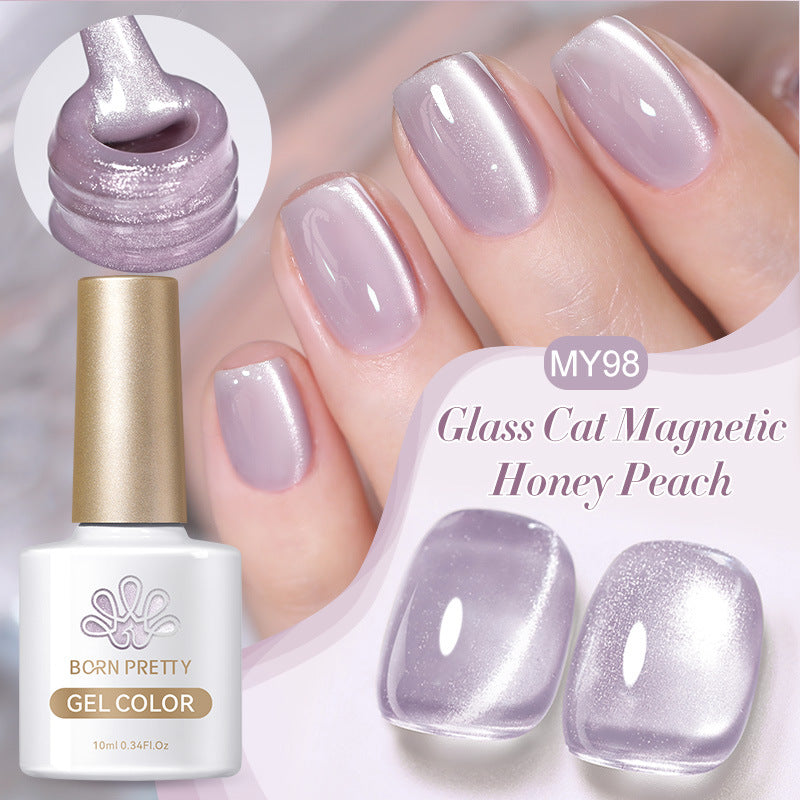 Perles en verre pour oeil de chat Gel ongles