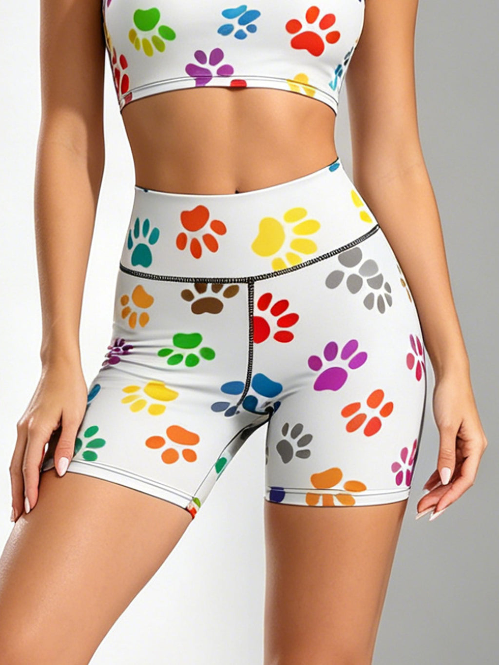 Short imprimé pour femmes