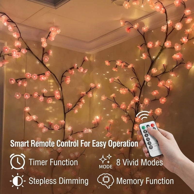 Lumières de branche d'arbre LED pour le mur