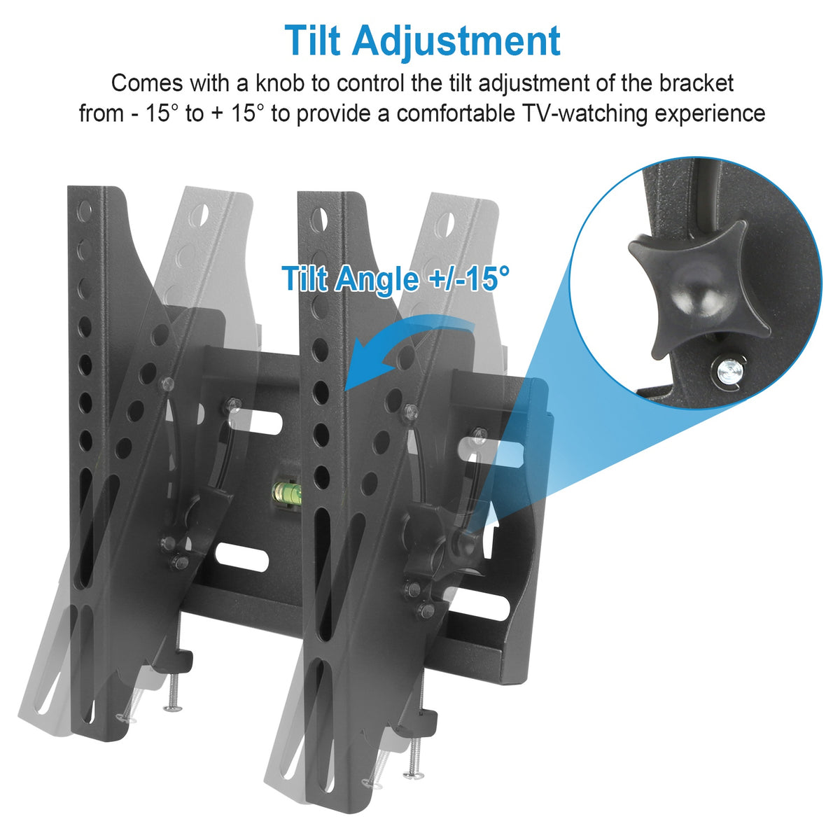 1Pc TV Wall Mount Tilt Bracket for 23-42in LED LCD PLASMA Flat TV VESA 200x200mm