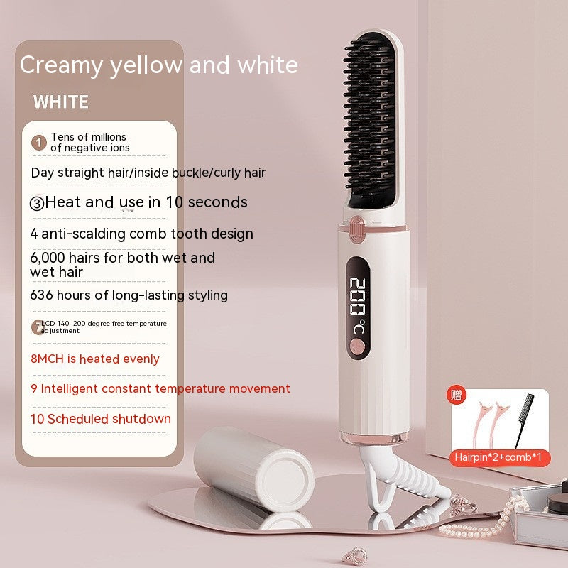 Charging Wireless Straight Portable Mini Power Generation Comb