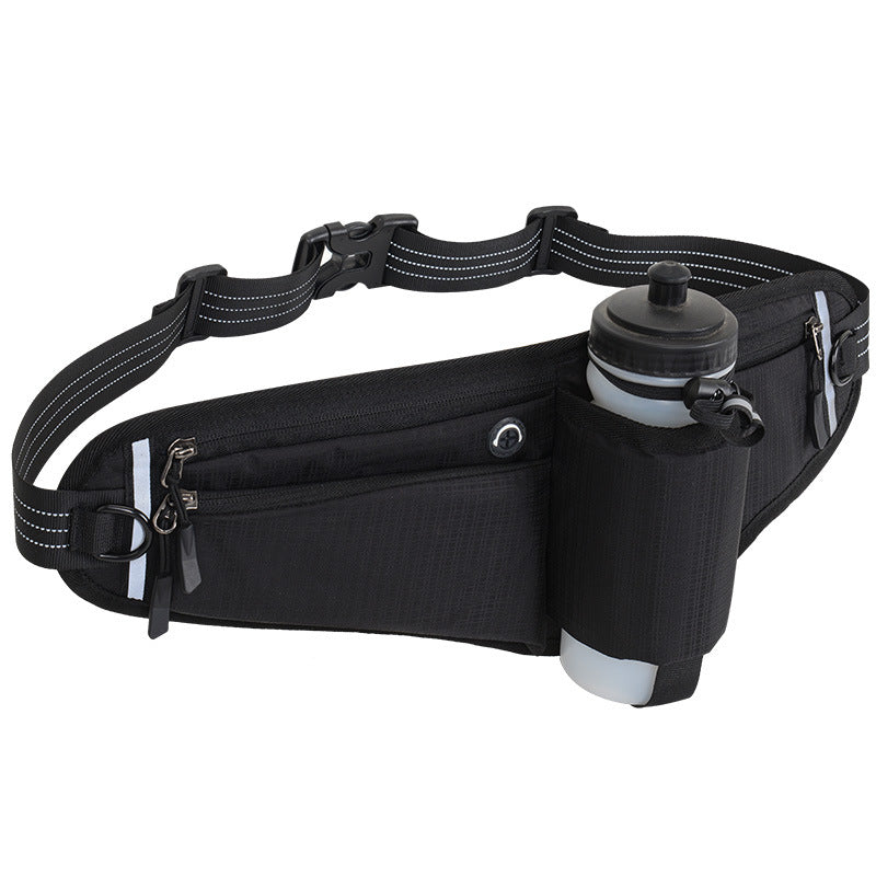 Multifonctionnel Nylon Entraînement serré Étanche Exercise Outdoor Running Belt Bag
