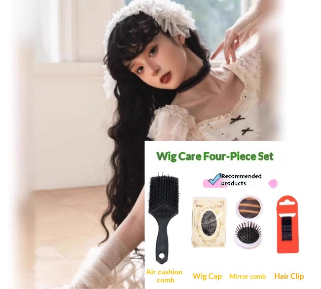 Mignon fille de 1 mètre de long Curls latino-américains