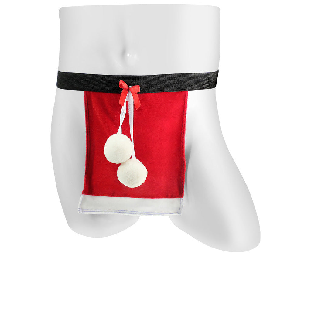 Men's Shy Cloth T Pantalons Balle de Noël String