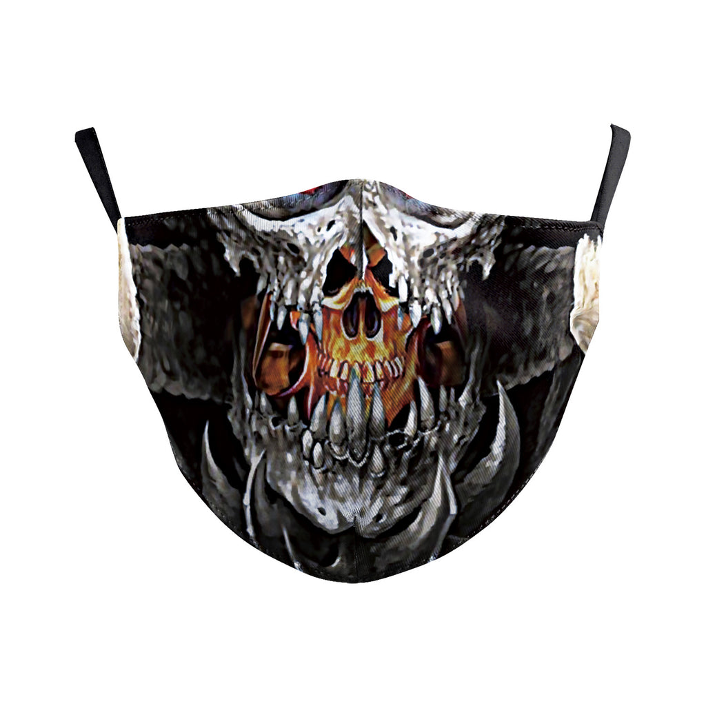 Masque de poussière double couche Wansheng Ghost Face Skull