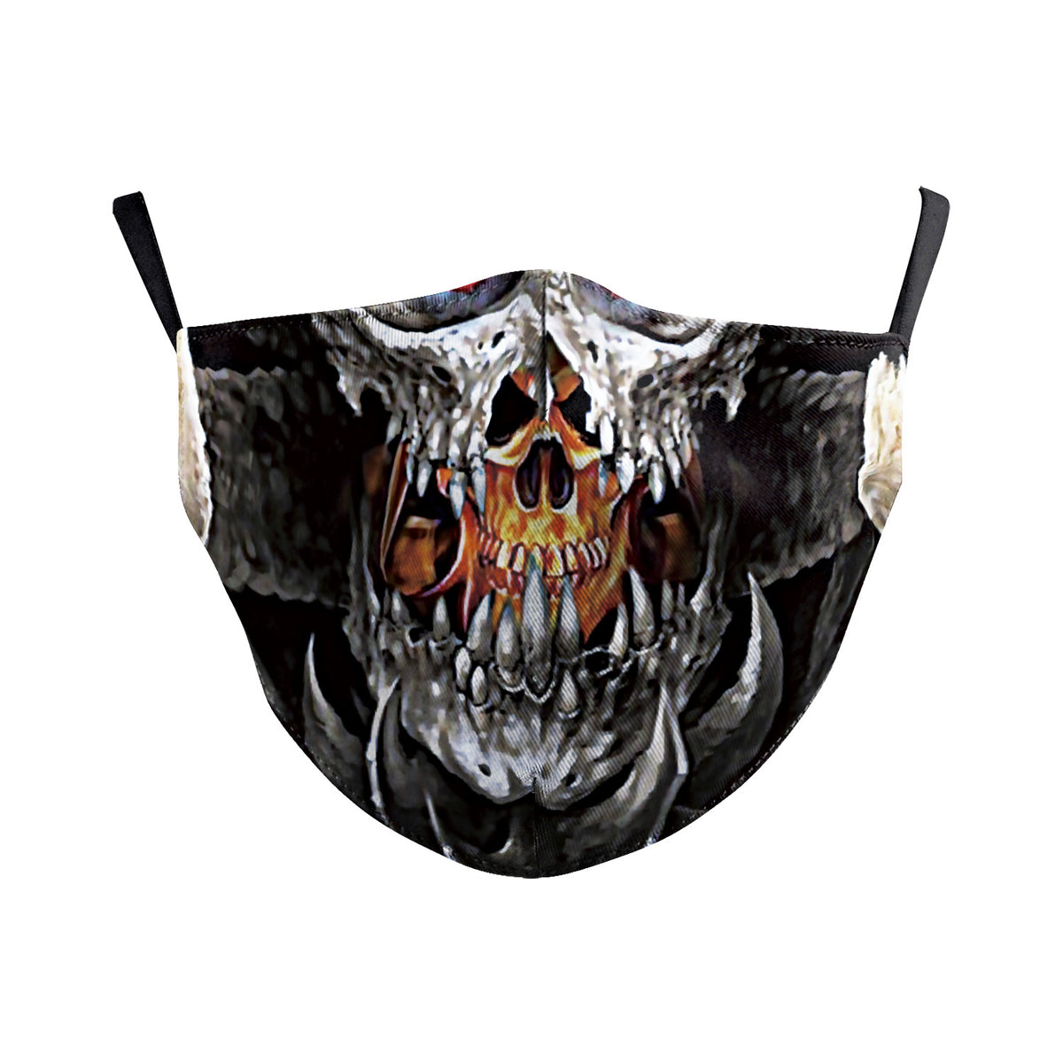 Masque de poussière double couche Wansheng Ghost Face Skull