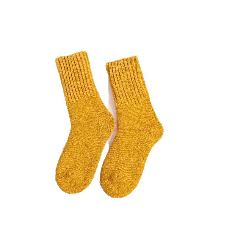 Approvisionnement direct en usine de chaussettes retro rayées mi-calf
