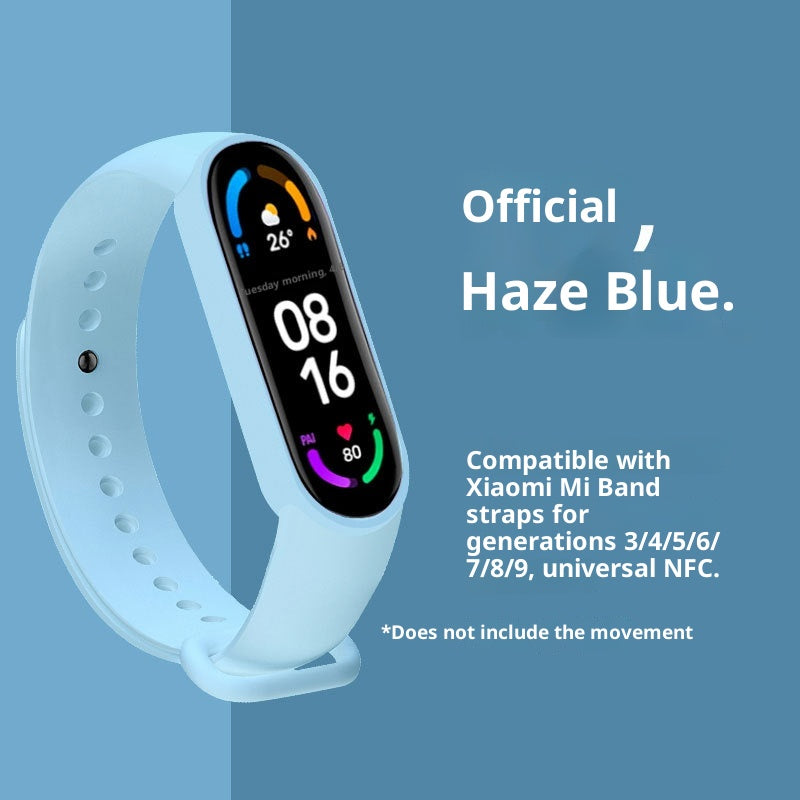 Applicable à Band 8 Bracelet TPU Split Wristband Smart