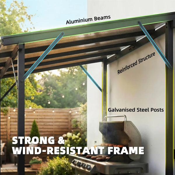 Gazebo de Grill Hardtop